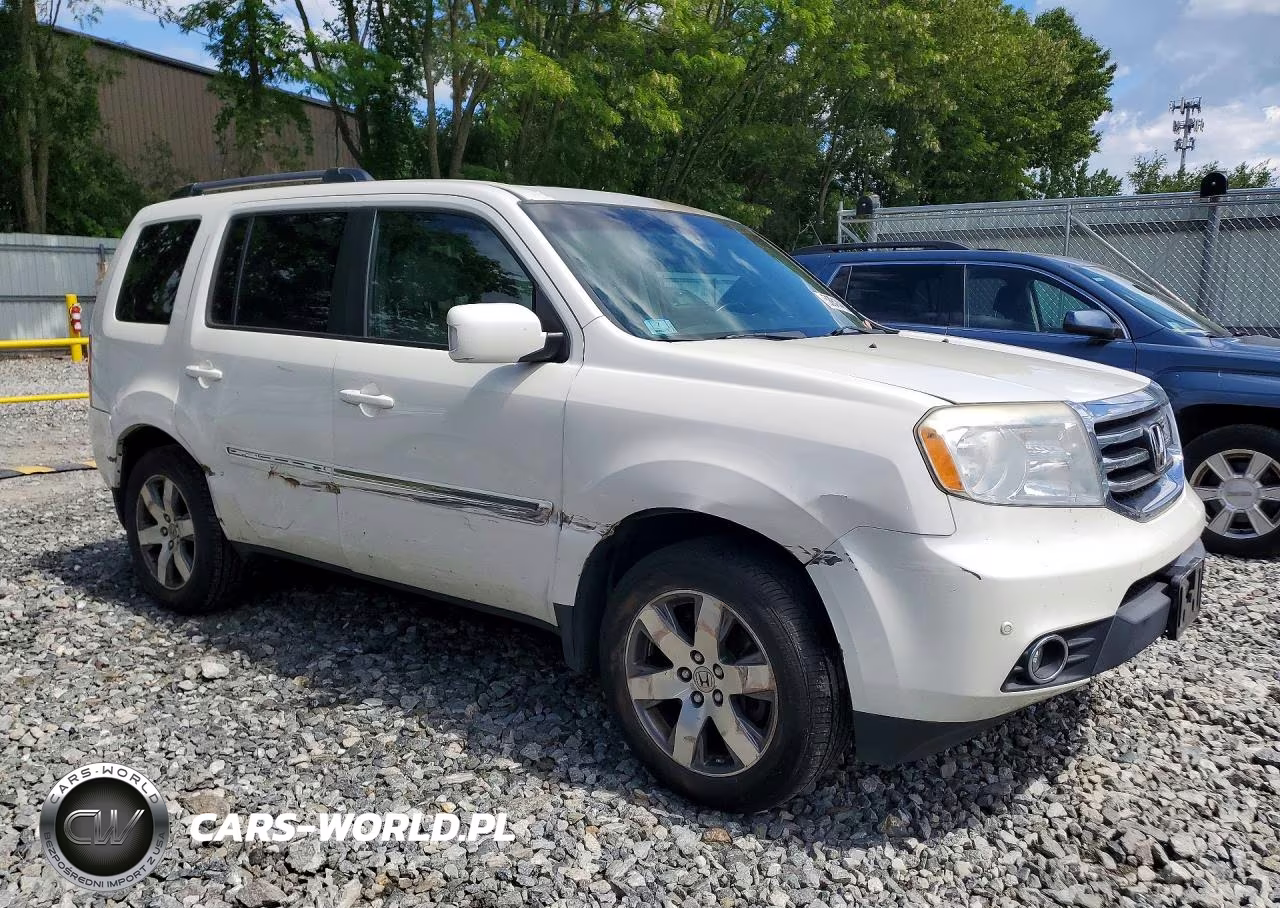 2014 Honda Pilot Touring VIN:5FNYF4H96EB008561 - 4