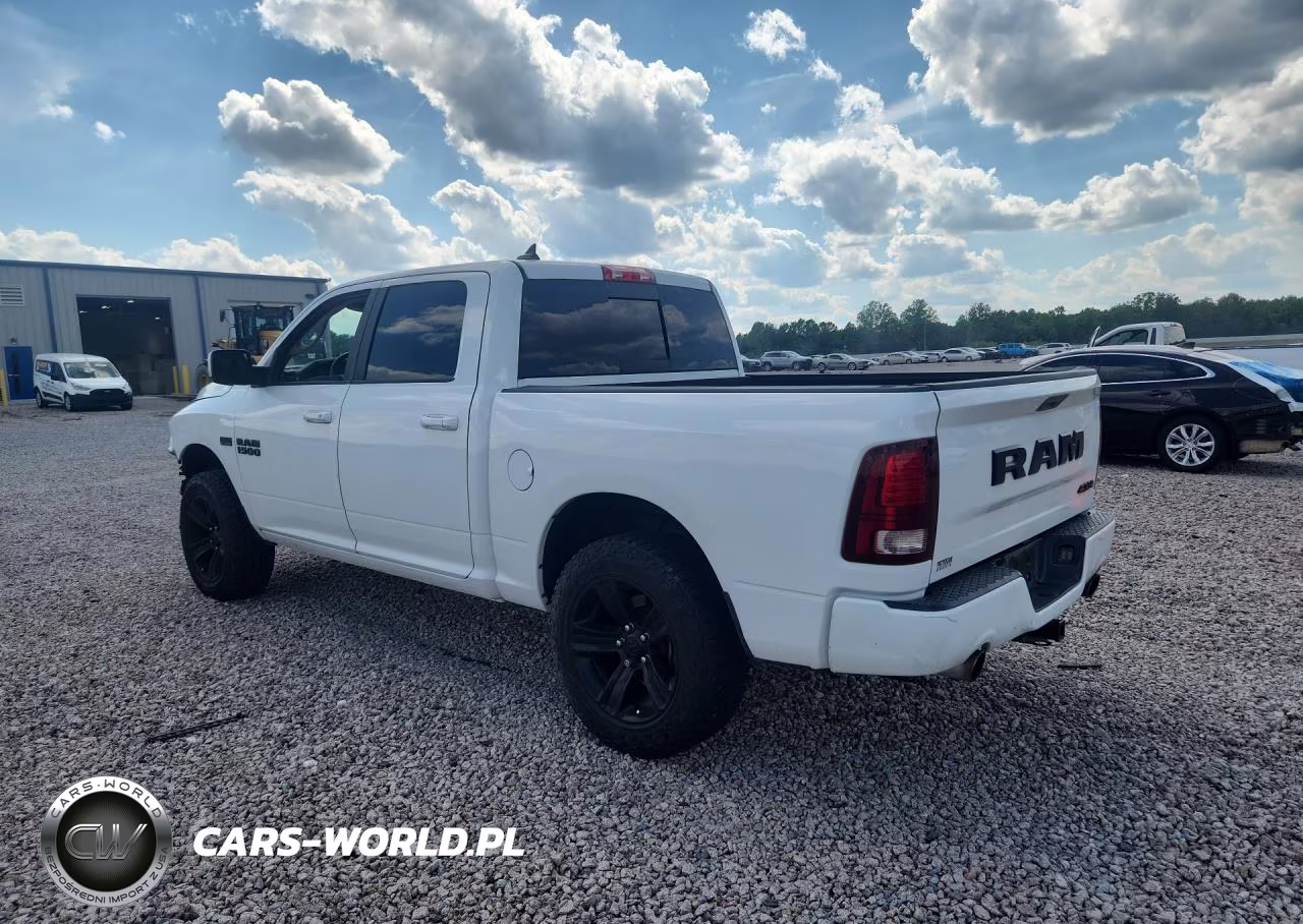 2018 Ram 1500 Sport VIN:1C6RR7MT1JS124446 - 2