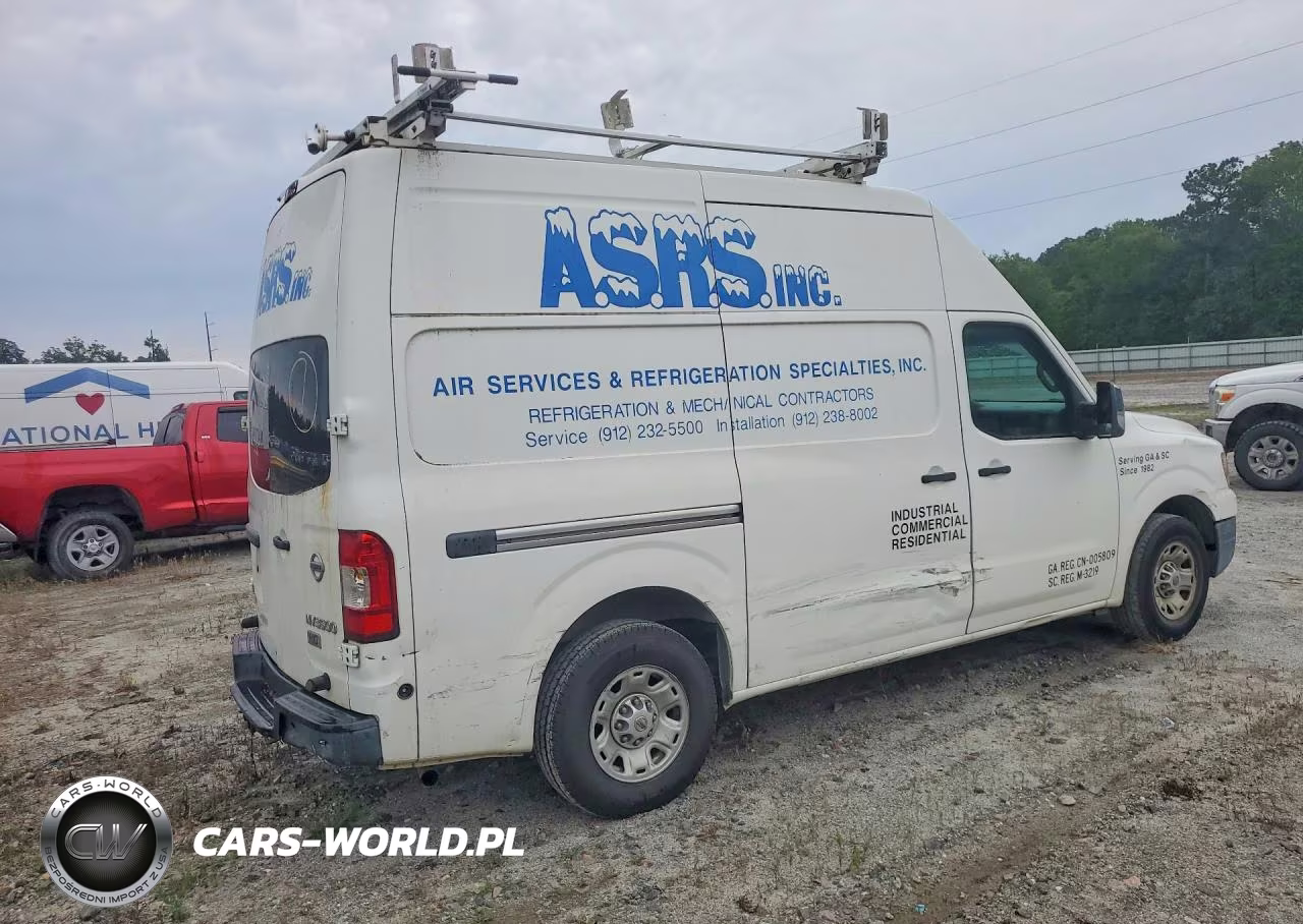 2015 Nissan Nv 3500 Hd Sv VIN:1N6AF0LY5FN805604 - 3