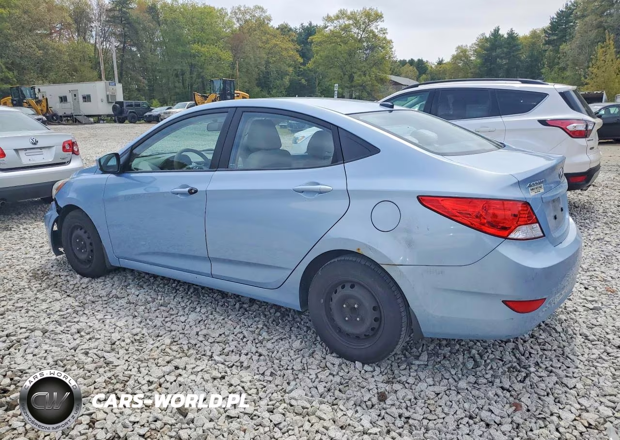 2012 Hyundai Accent Gls VIN:KMHCT4AEXCU197211 - 2