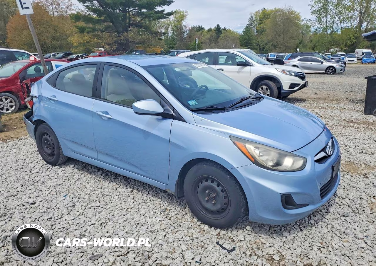 2012 Hyundai Accent Gls VIN:KMHCT4AEXCU197211 - 4