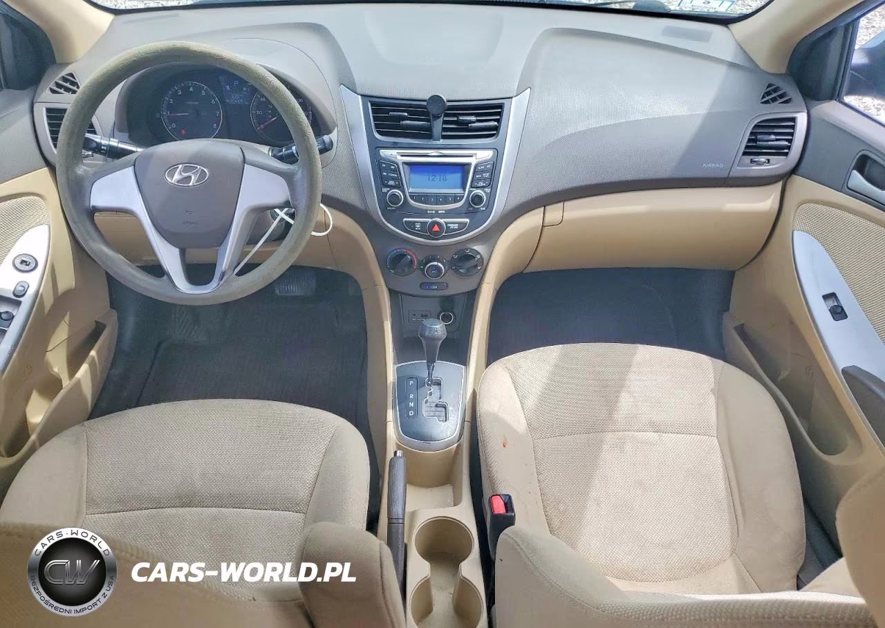 2012 Hyundai Accent Gls VIN:KMHCT4AEXCU197211 - 8