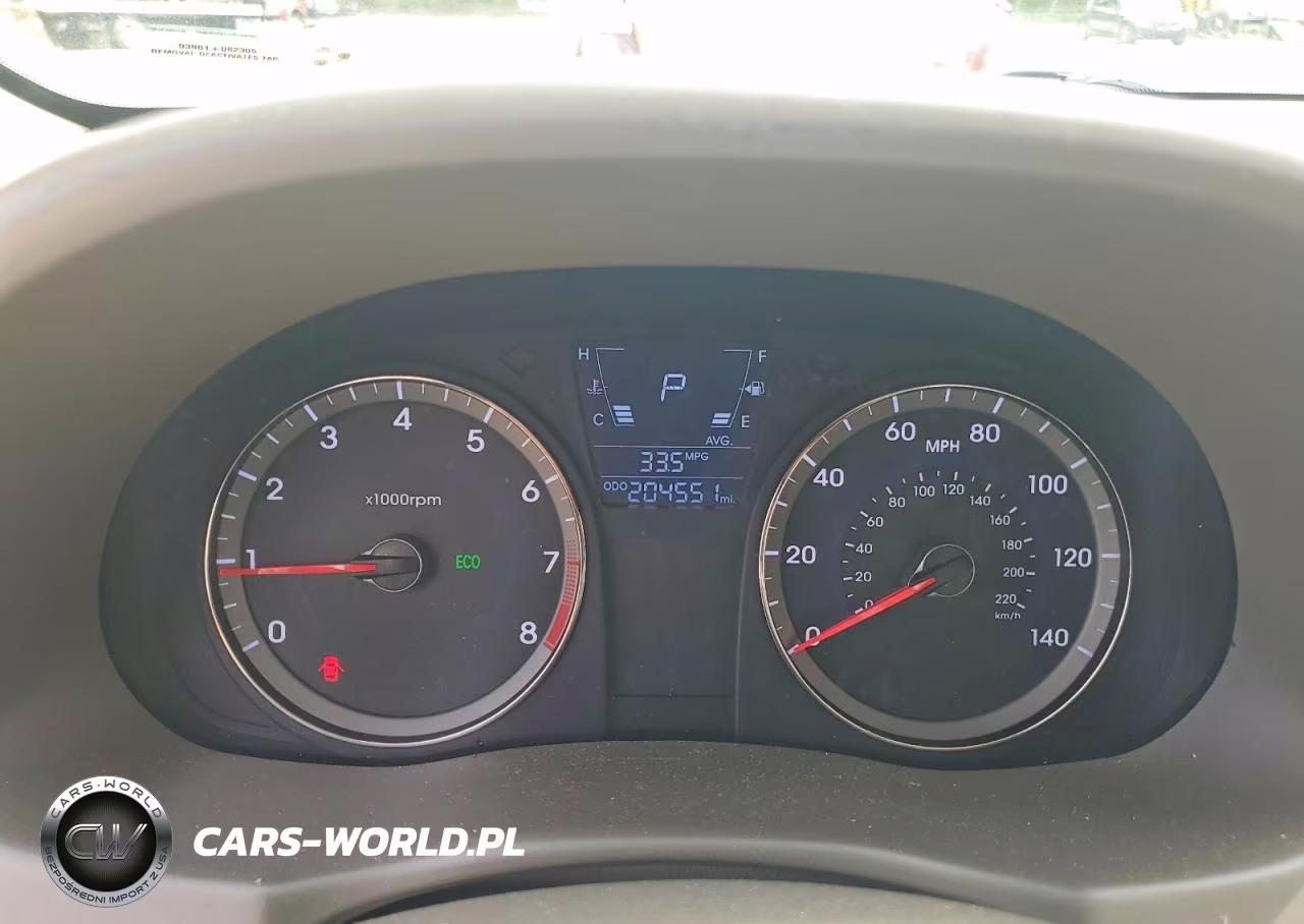 2012 Hyundai Accent Gls VIN:KMHCT4AEXCU197211 - 9