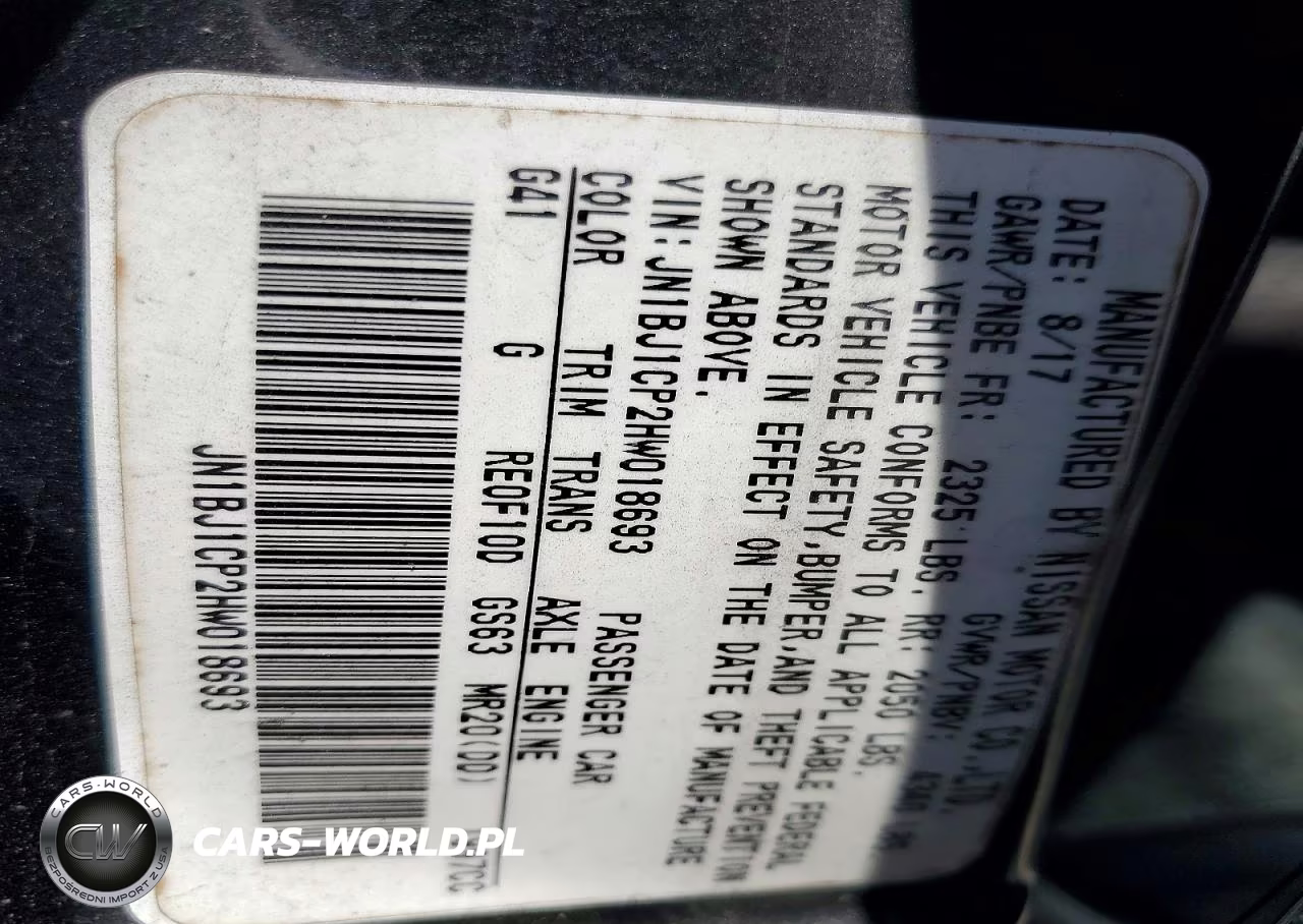 2017 Nissan Rogue Sport S VIN:JN1BJ1CP2HW018693 - 13