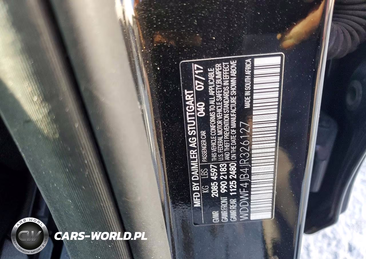 2018 Mercedes-Benz C 300 VIN:WDDWF4JB4JR326127 - 13