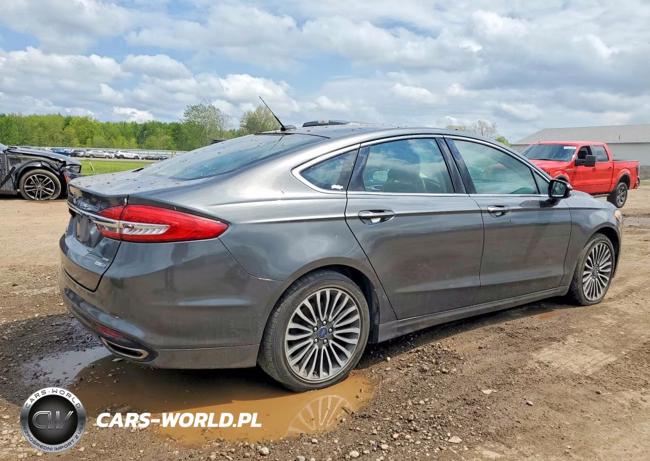 2017 Ford Fusion Se VIN:3FA6P0T94HR372426 - 3