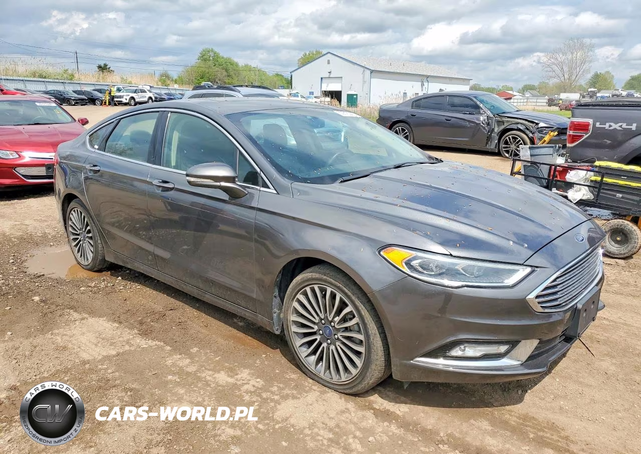 2017 Ford Fusion Se VIN:3FA6P0T94HR372426 - 4