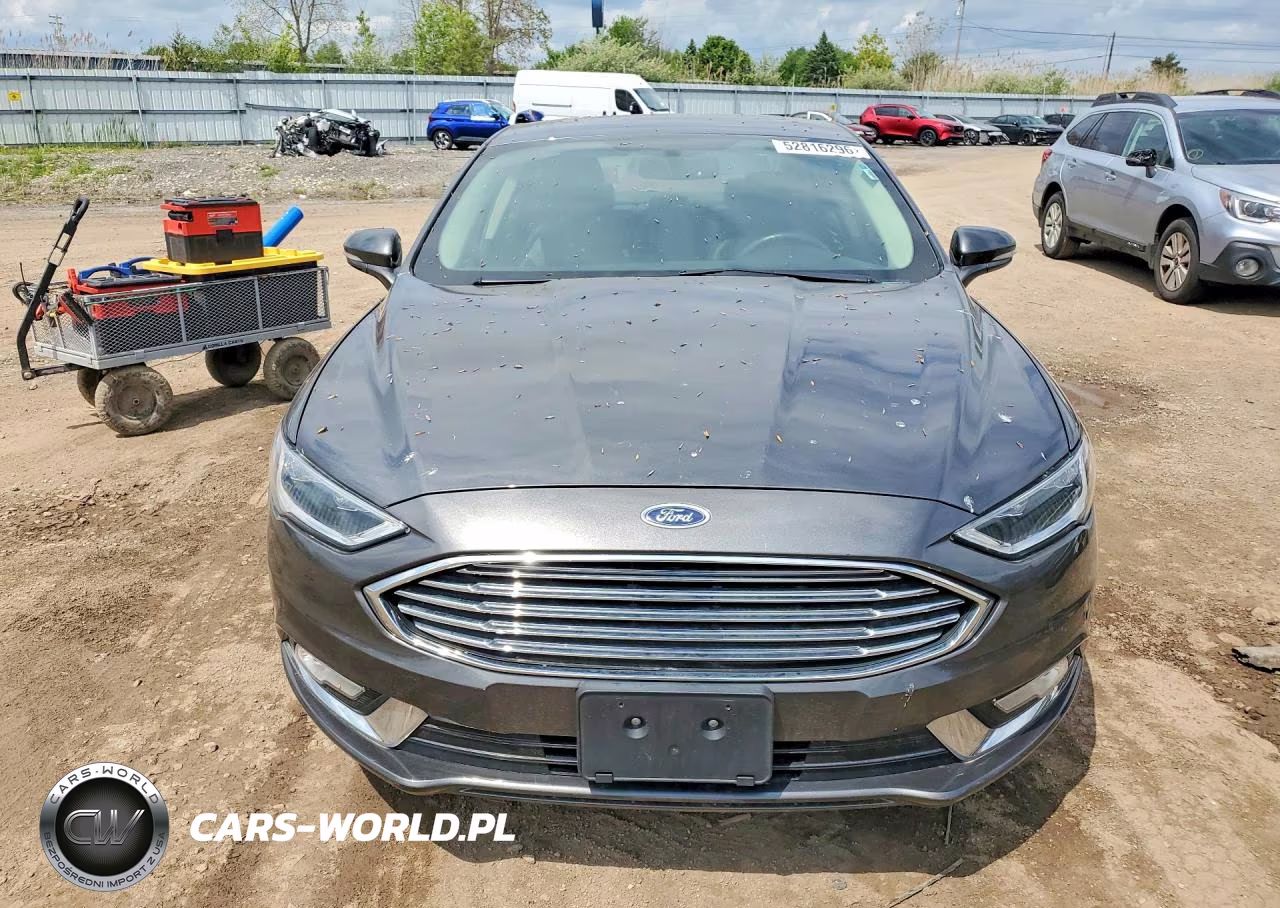 2017 Ford Fusion Se VIN:3FA6P0T94HR372426 - 5