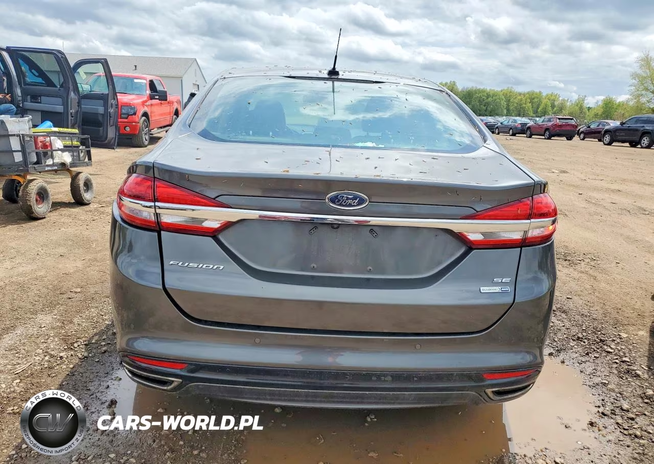 2017 Ford Fusion Se VIN:3FA6P0T94HR372426 - 6