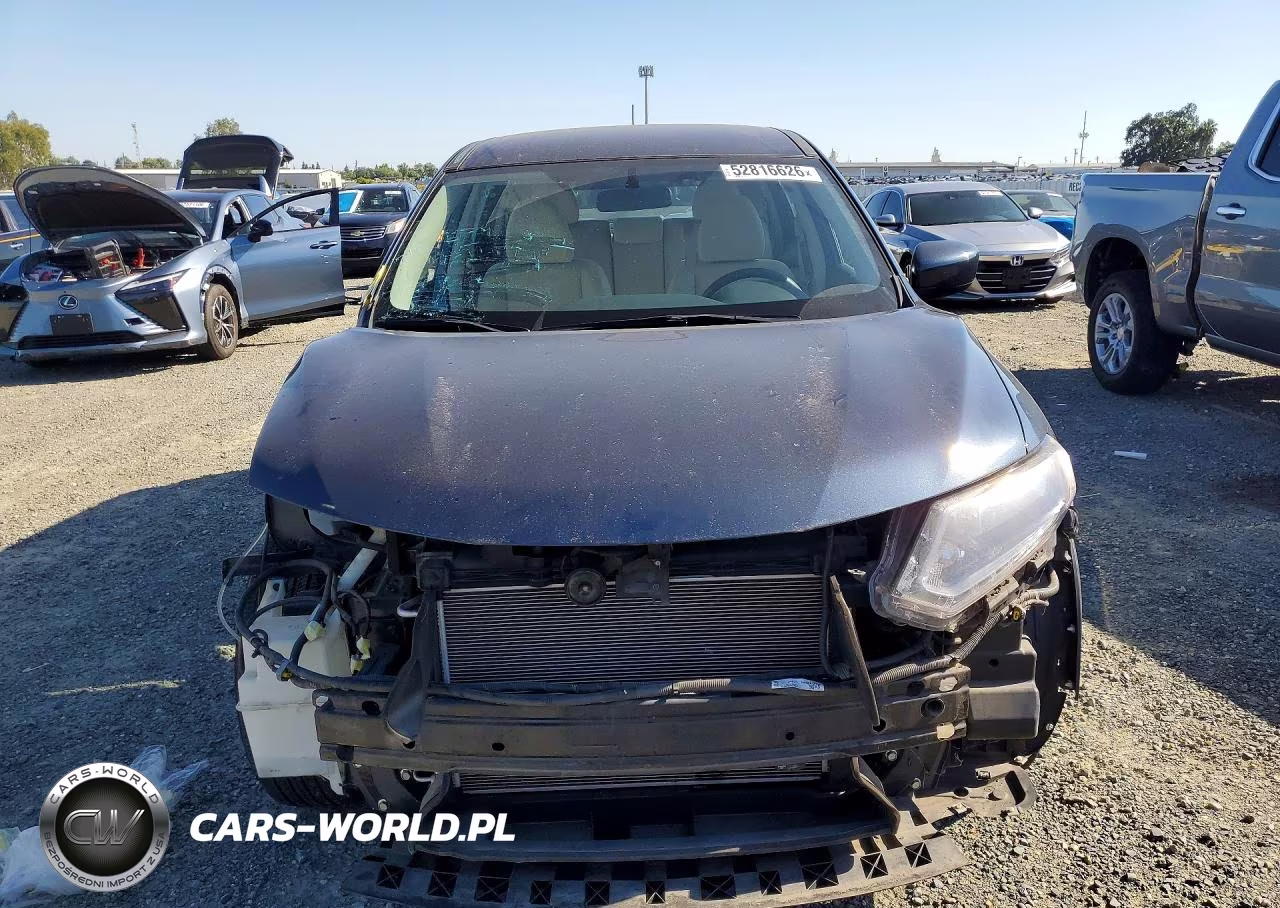 2016 Nissan Rogue S VIN:KNMAT2MTXGP609187 - 5