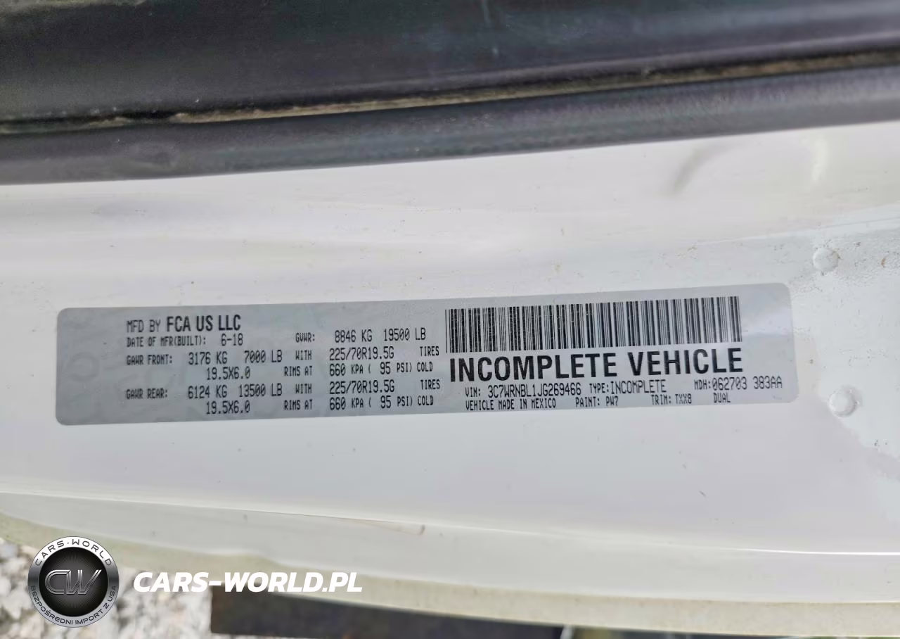 2018 Ram 5500 VIN:3C7WRNBL1JG269466 - 12