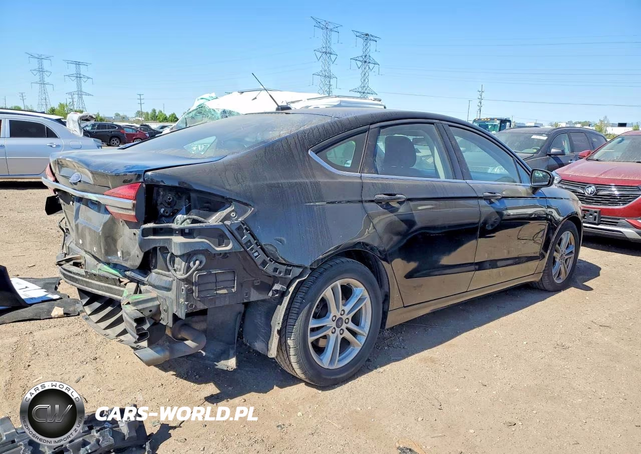 2018 Ford Fusion Se VIN:3FA6P0HD2JR228196 - 3