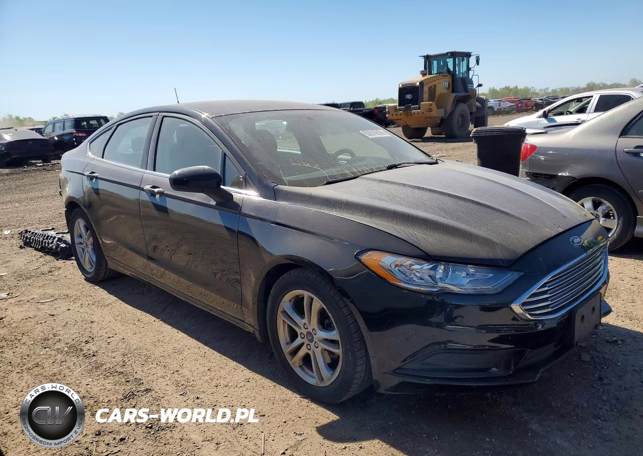 2018 Ford Fusion Se VIN:3FA6P0HD2JR228196 - 4