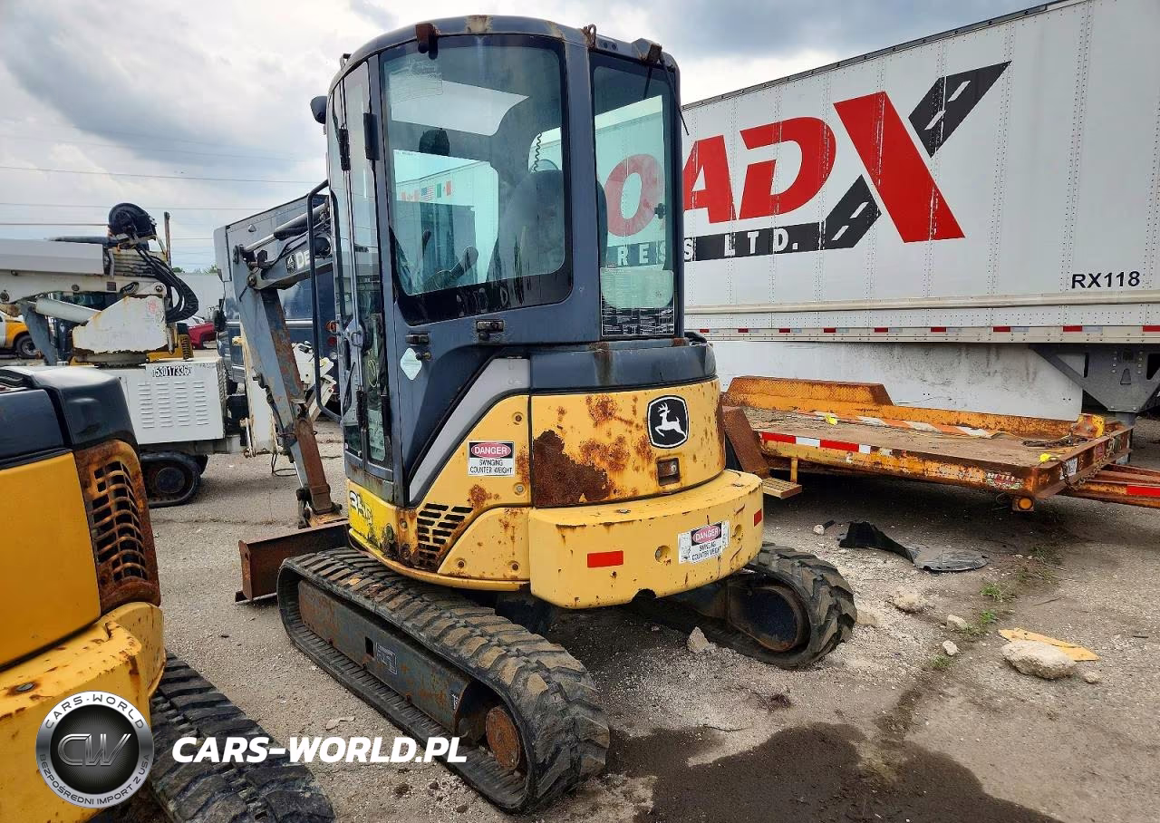 2012 John Deere 35D Mini Excavator VIN:1FF035DXKCG269619 - 3