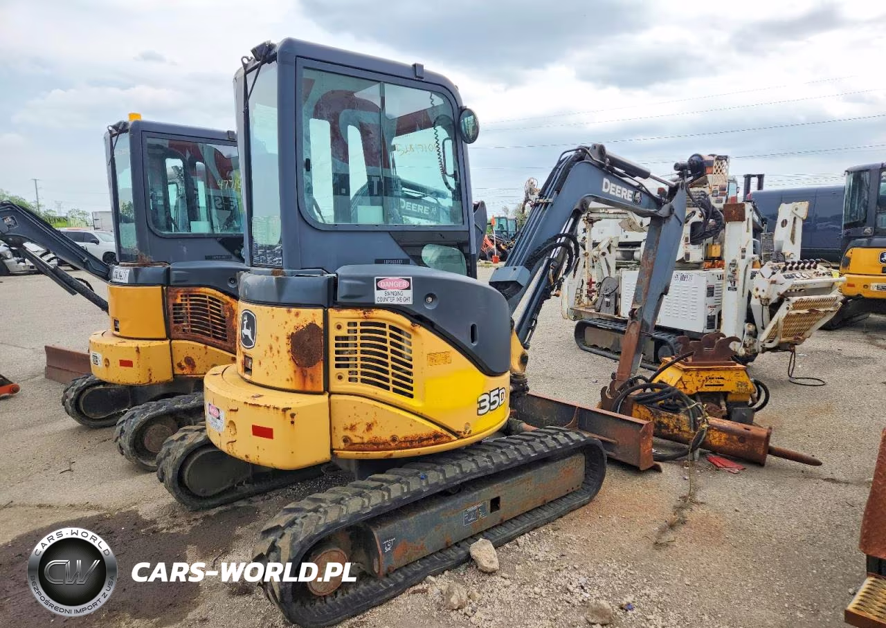 2012 John Deere 35D Mini Excavator VIN:1FF035DXKCG269619 - 4