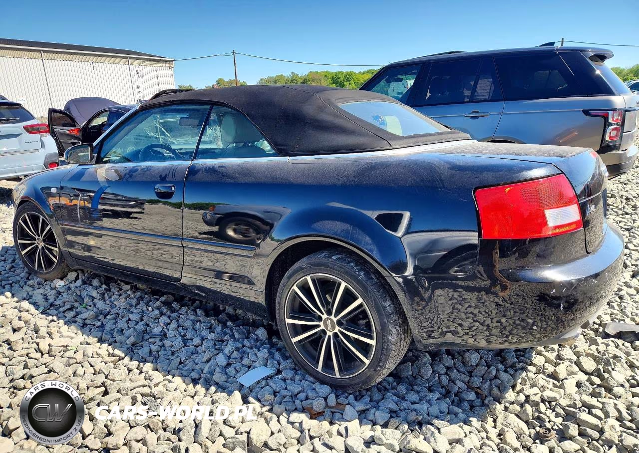 2006 Audi A4 1.8 Cabriolet VIN:WAUAC48H36K010447 - 2