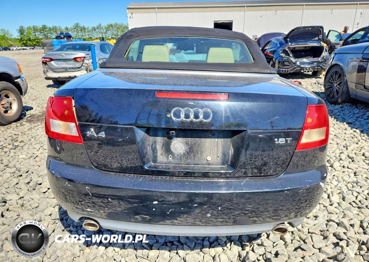 2006 Audi A4 1.8 Cabriolet VIN:WAUAC48H36K010447 - 6
