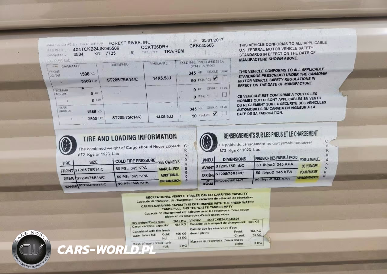 2018 Forest River Grey Wolf Camper VIN:4X4TCKB24JK045506 - 10
