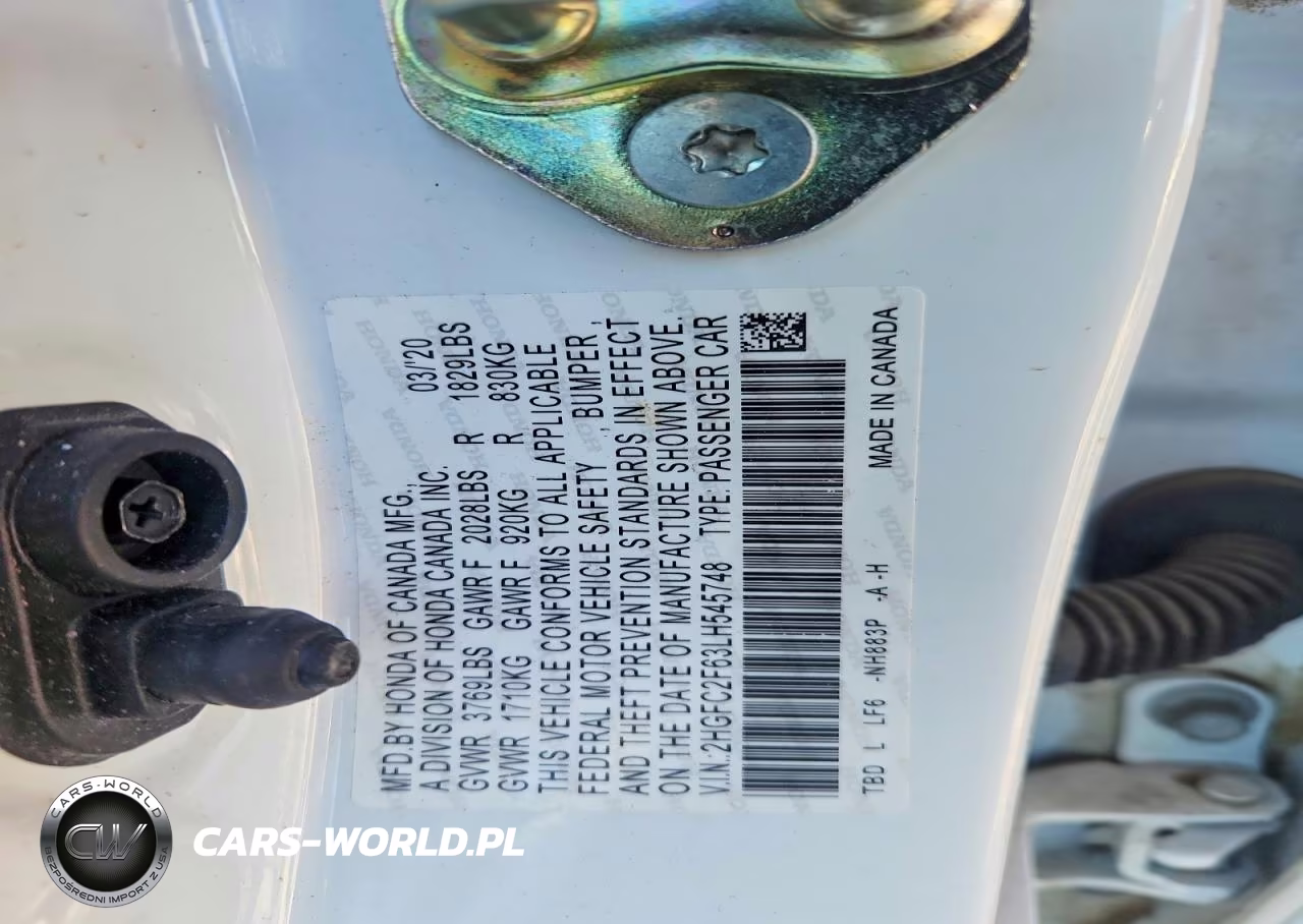 2020 Honda Civic Lx VIN:2HGFC2F63LH545748 - 13