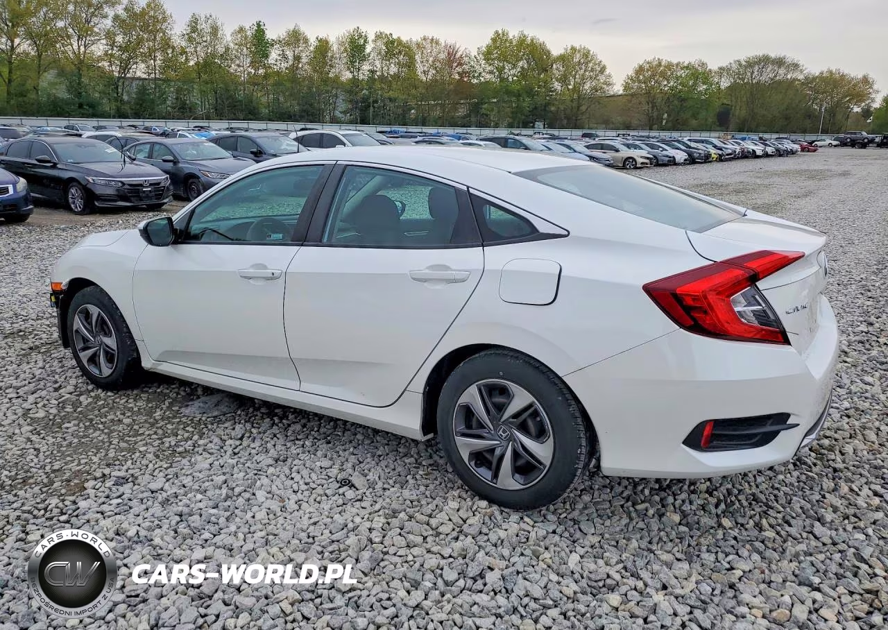 2020 Honda Civic Lx VIN:2HGFC2F63LH545748 - 2