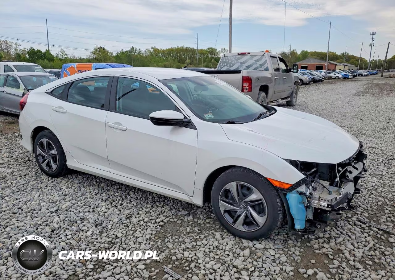 2020 Honda Civic Lx VIN:2HGFC2F63LH545748 - 4