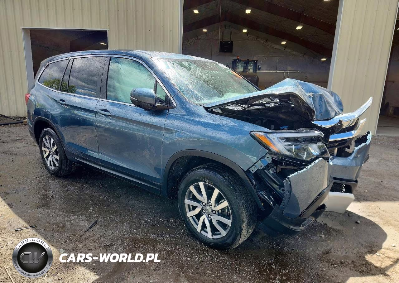 2022 Honda Pilot Exl VIN:5FNYF6H55NB032021 - 4