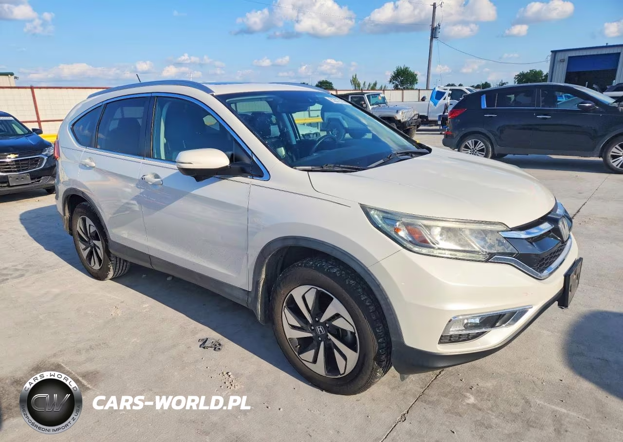 2015 Honda Cr-V Touring VIN:5J6RM3H93FL025184 - 4