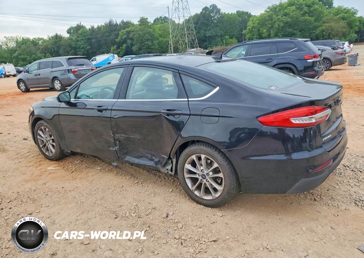 2019 Ford Fusion Se VIN:3FA6P0HD5KR246502 - 2