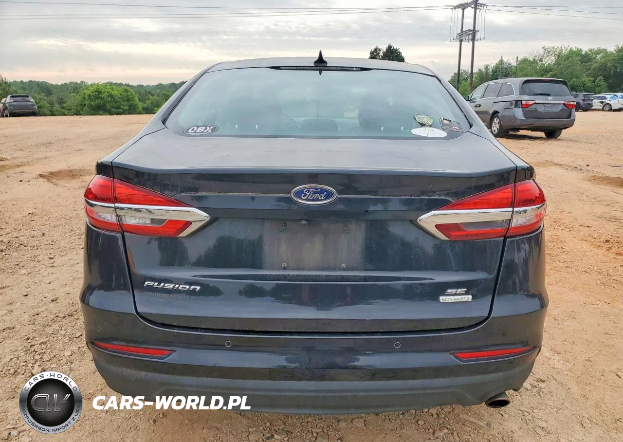 2019 Ford Fusion Se VIN:3FA6P0HD5KR246502 - 6