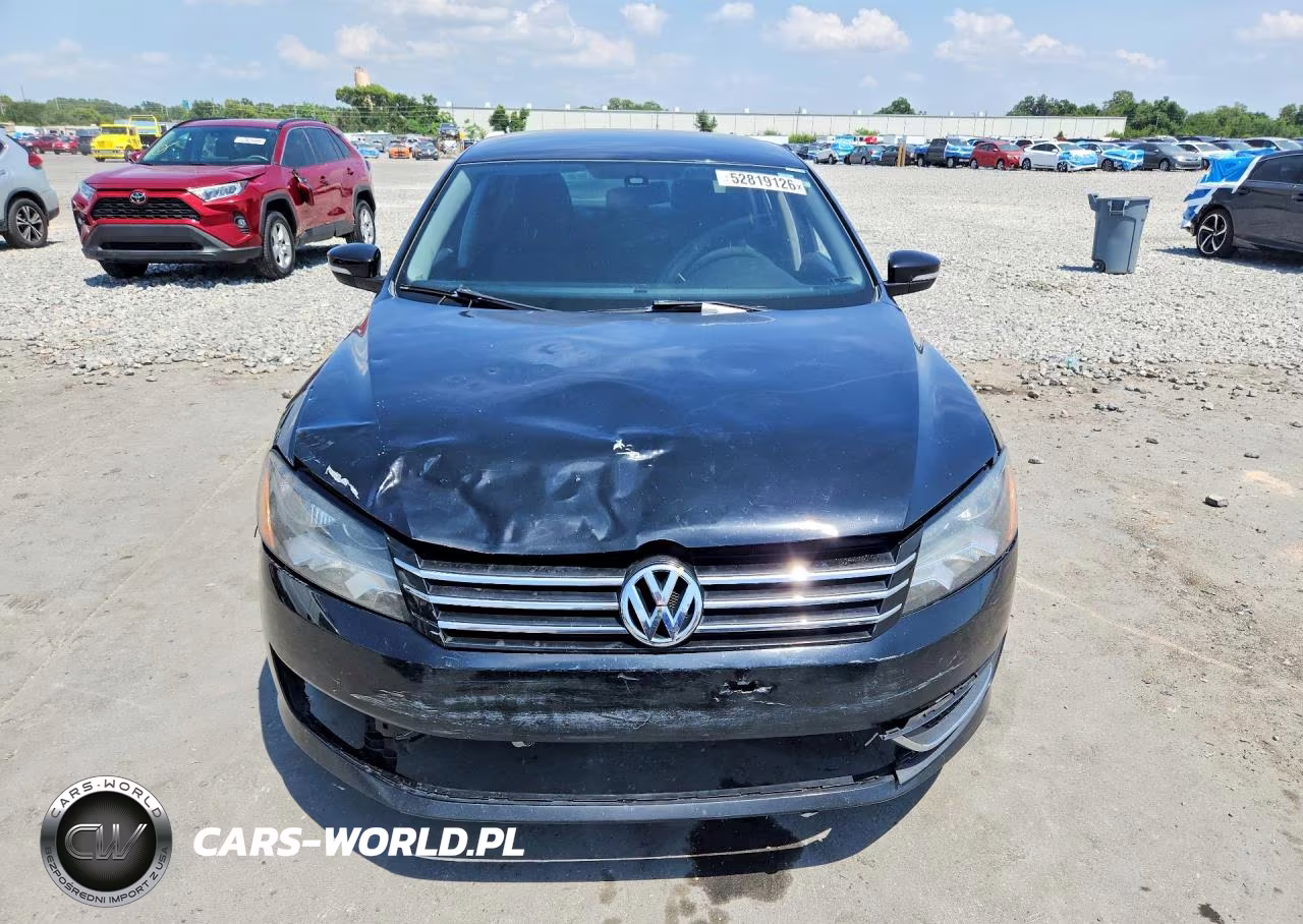 2013 Volkswagen Passat S VIN:1VWAP7A31DC138519 - 5