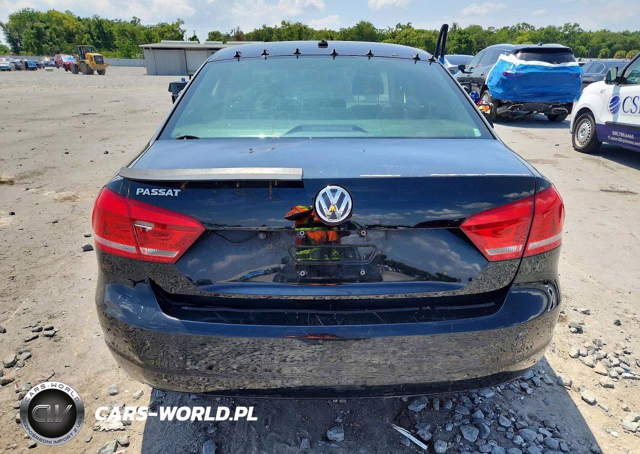 2013 Volkswagen Passat S VIN:1VWAP7A31DC138519 - 6