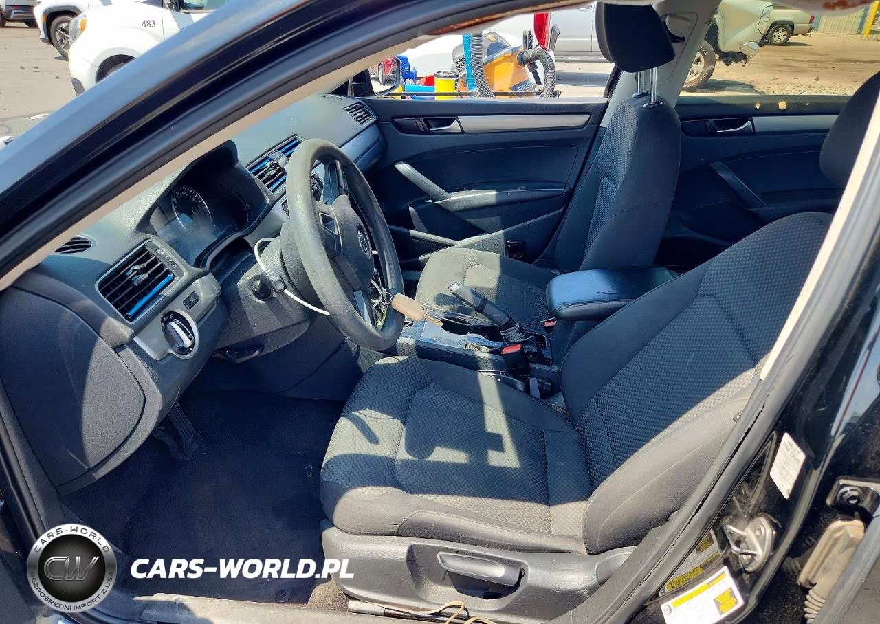 2013 Volkswagen Passat S VIN:1VWAP7A31DC138519 - 7