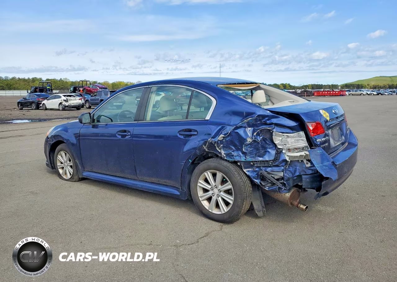 2011 Subaru Legacy 2.5I Premium VIN:4S3BMBC62B3251774 - 2