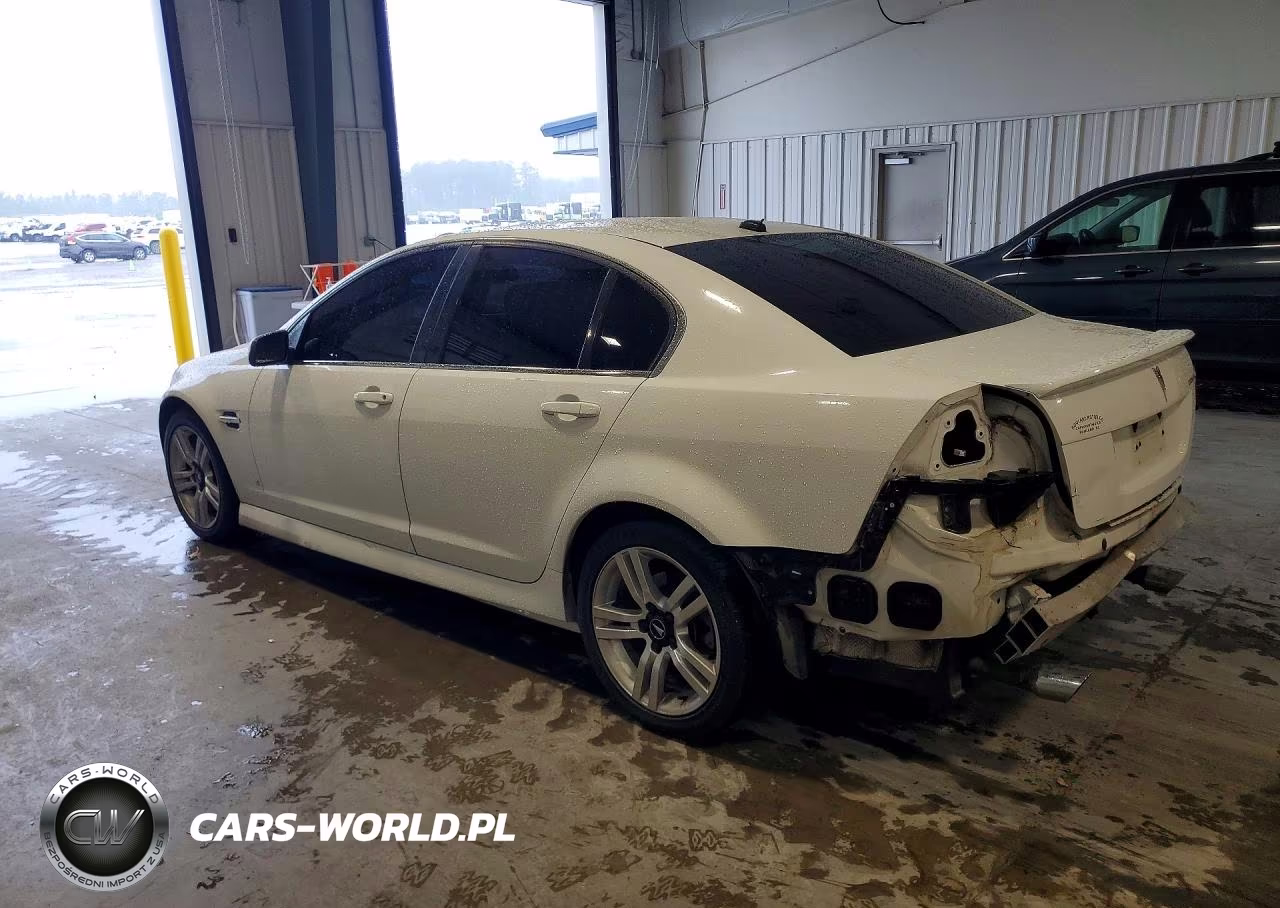 2008 Pontiac G8 VIN:6G2ER57788L137653 - 2