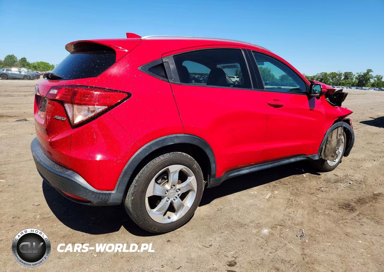 2017 Honda Hr-V Exl VIN:3CZRU6H78HM728751 - 3