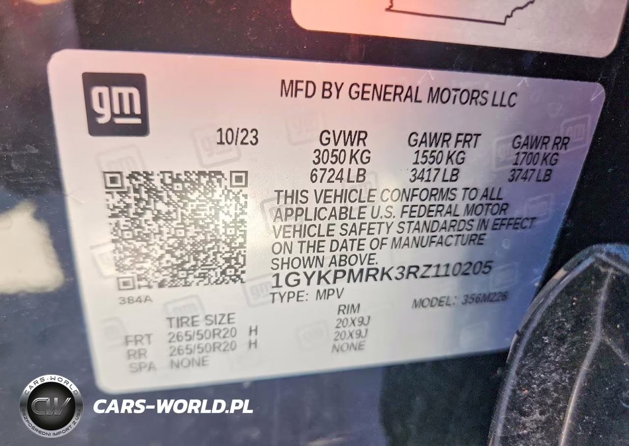 2024 Cadillac Lyriq Tech VIN:1GYKPMRK3RZ110205 - 14