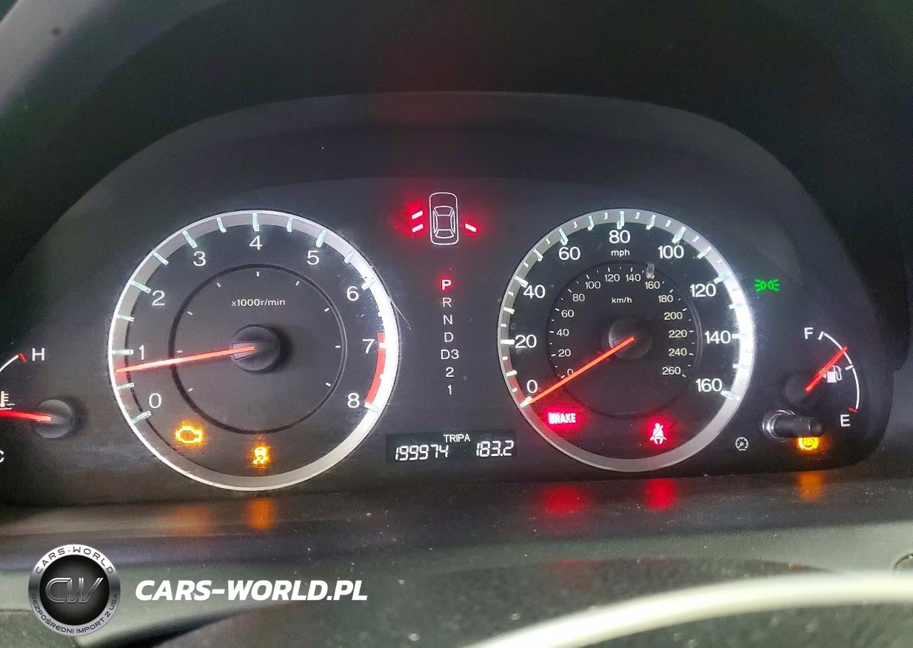 2012 Honda Accord Exl VIN:1HGCP3F83CA008035 - 9