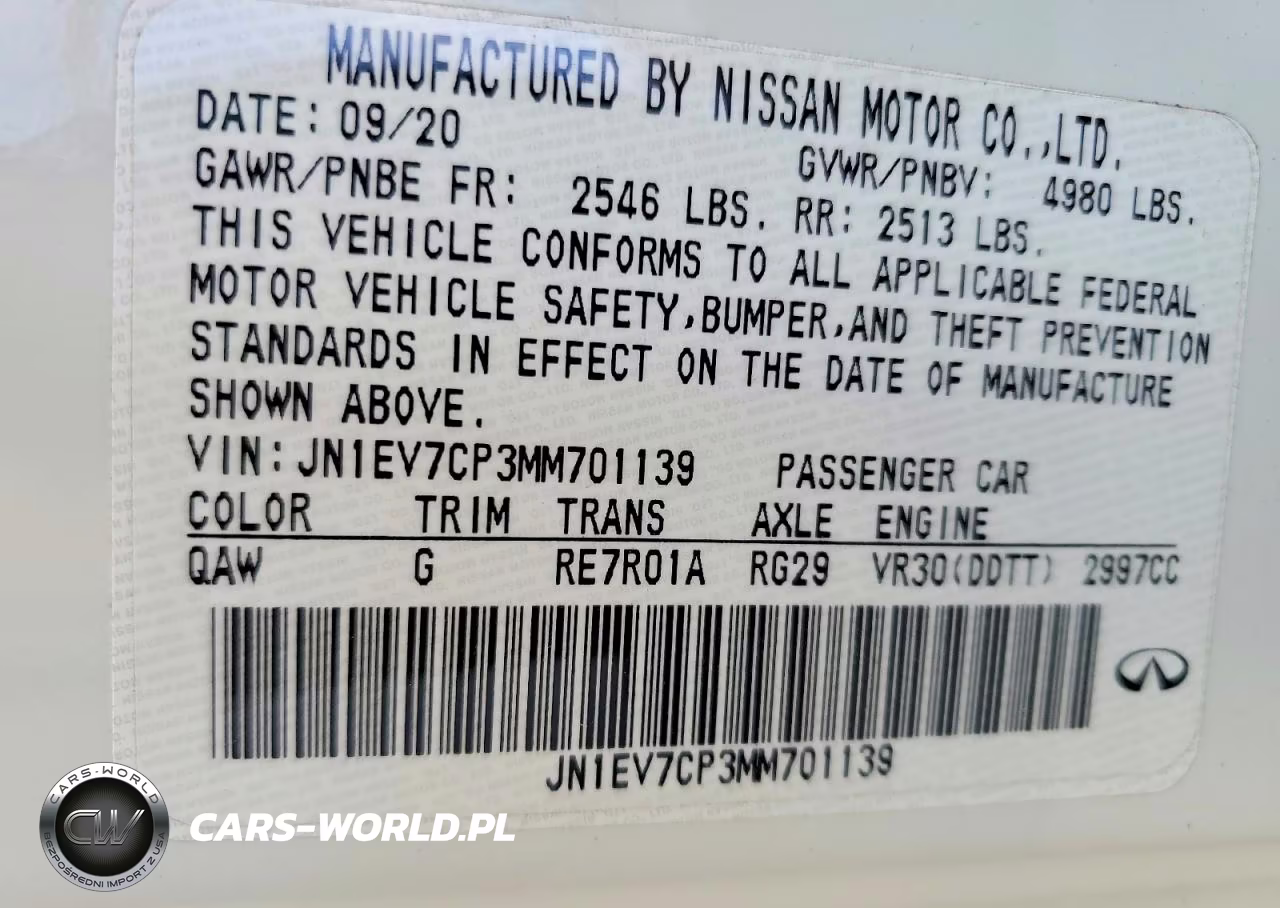 2021 Infiniti Q50 Sensory VIN:JN1EV7CP3MM701139 - 12