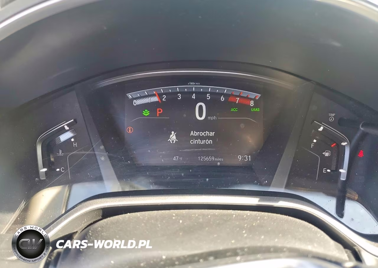 2019 Honda Cr-V Exl VIN:2HKRW1H86KH501048 - 9