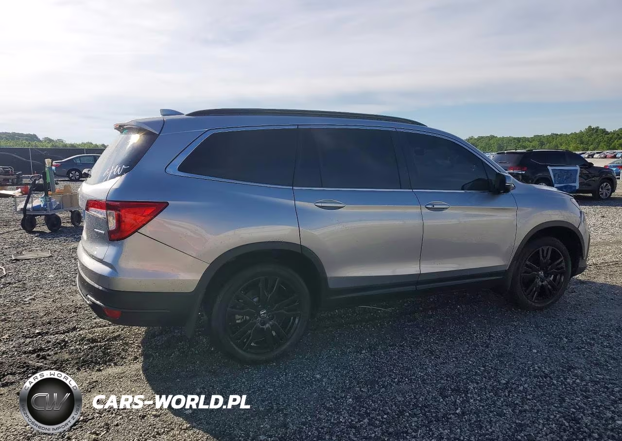 2022 Honda Pilot Se VIN:5FNYF5H25NB038143 - 3