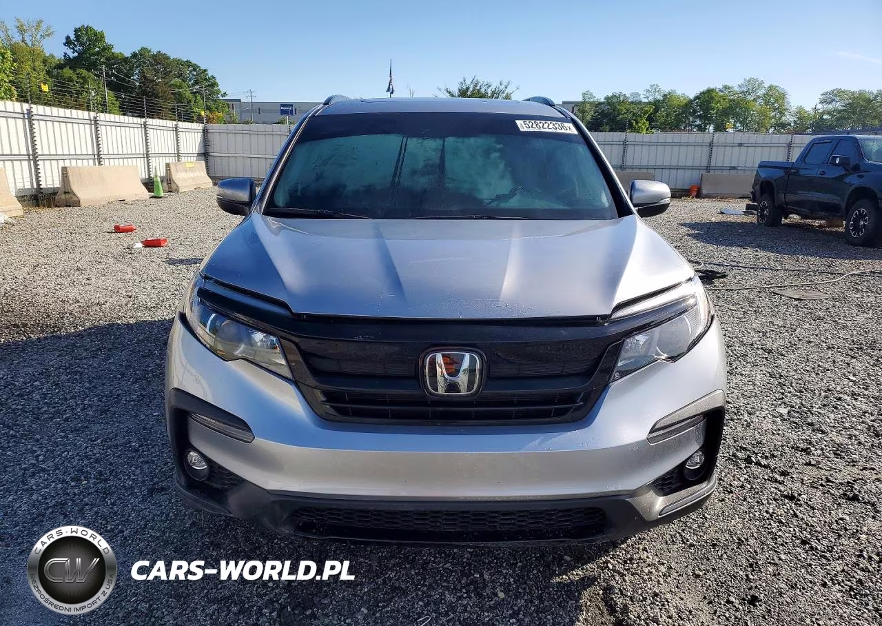 2022 Honda Pilot Se VIN:5FNYF5H25NB038143 - 5