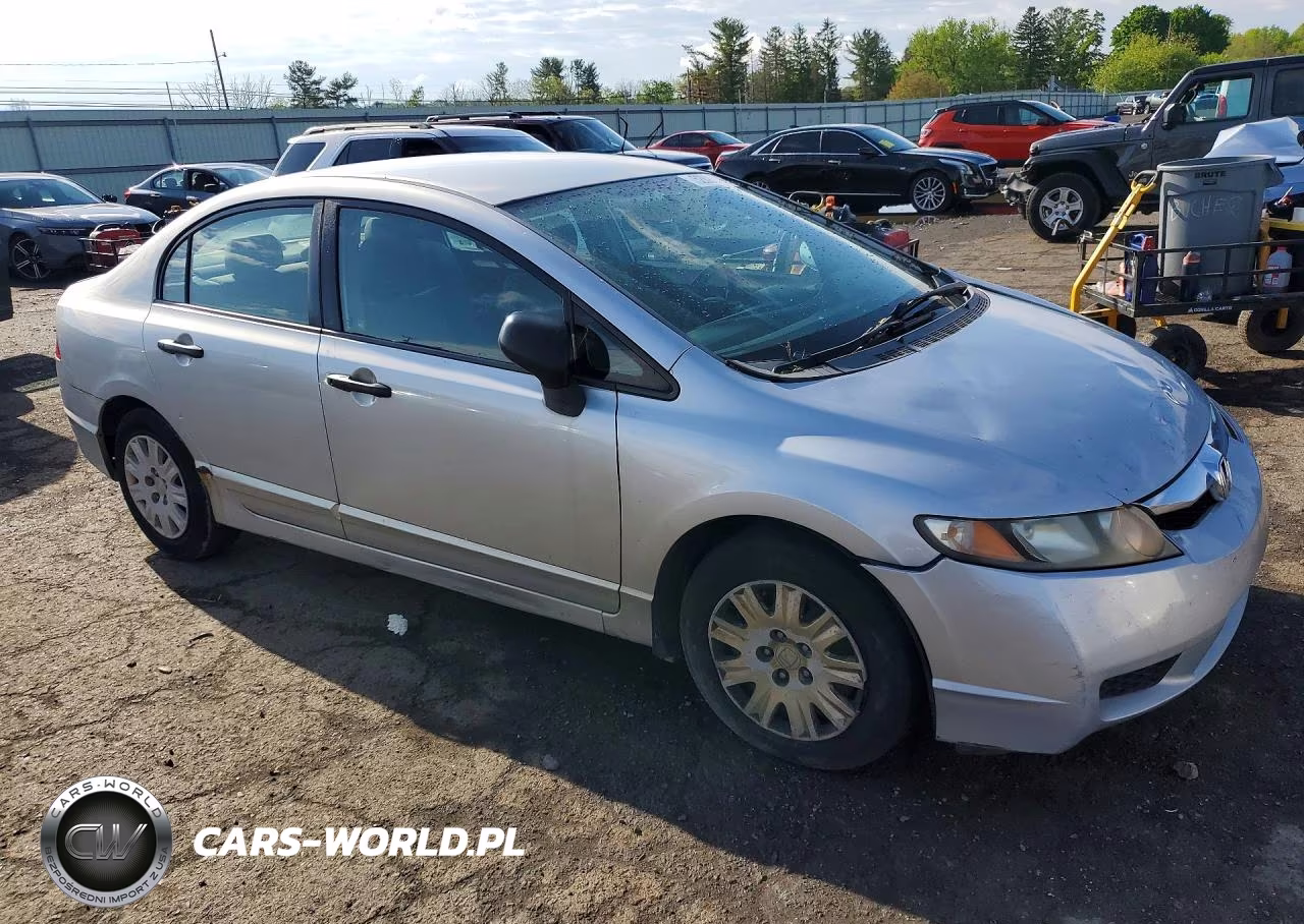 2009 Honda Civic Vp VIN:2HGFA16399H346718 - 4