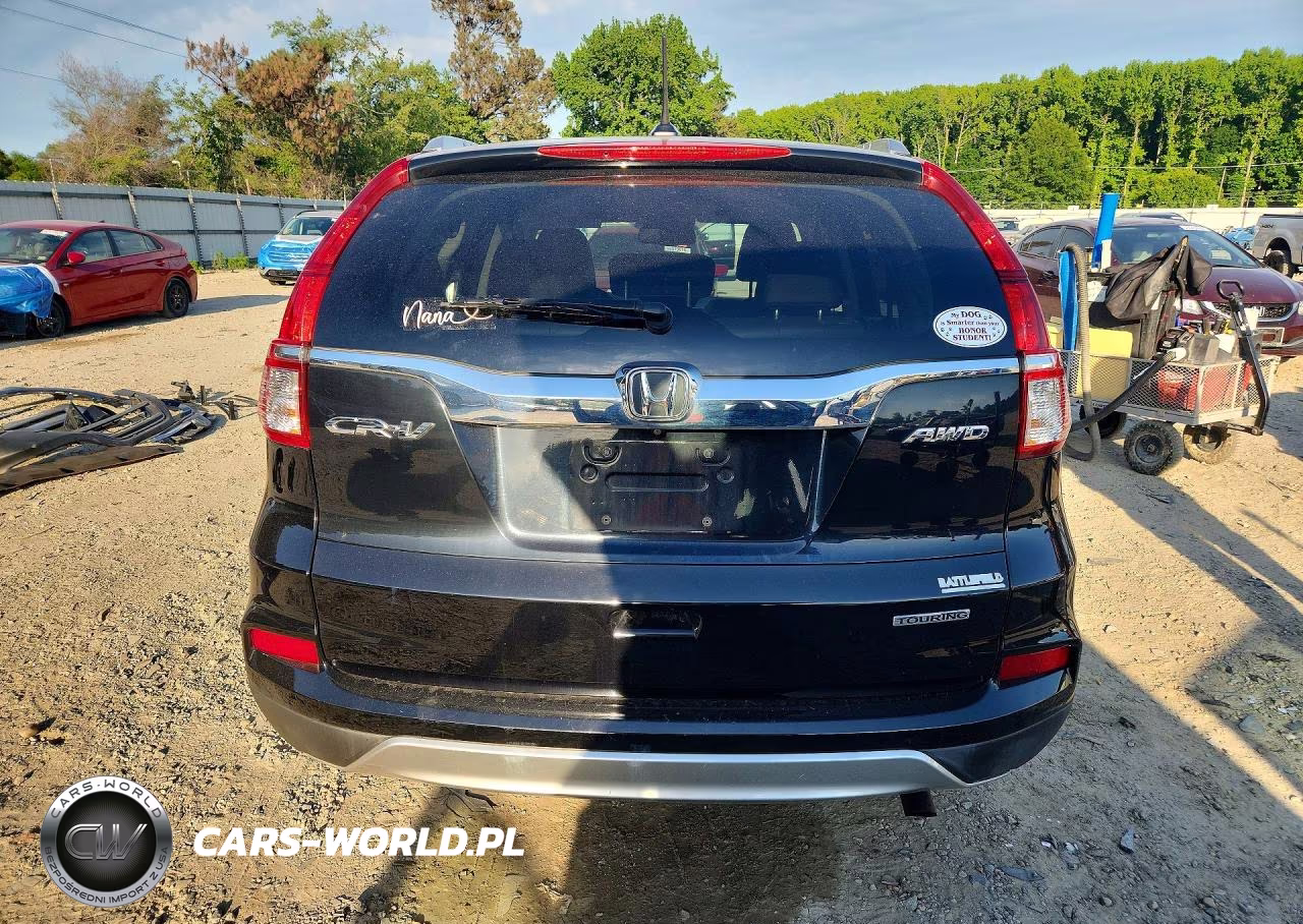 2015 Honda Cr-V Touring VIN:5J6RM4H94FL105695 - 6