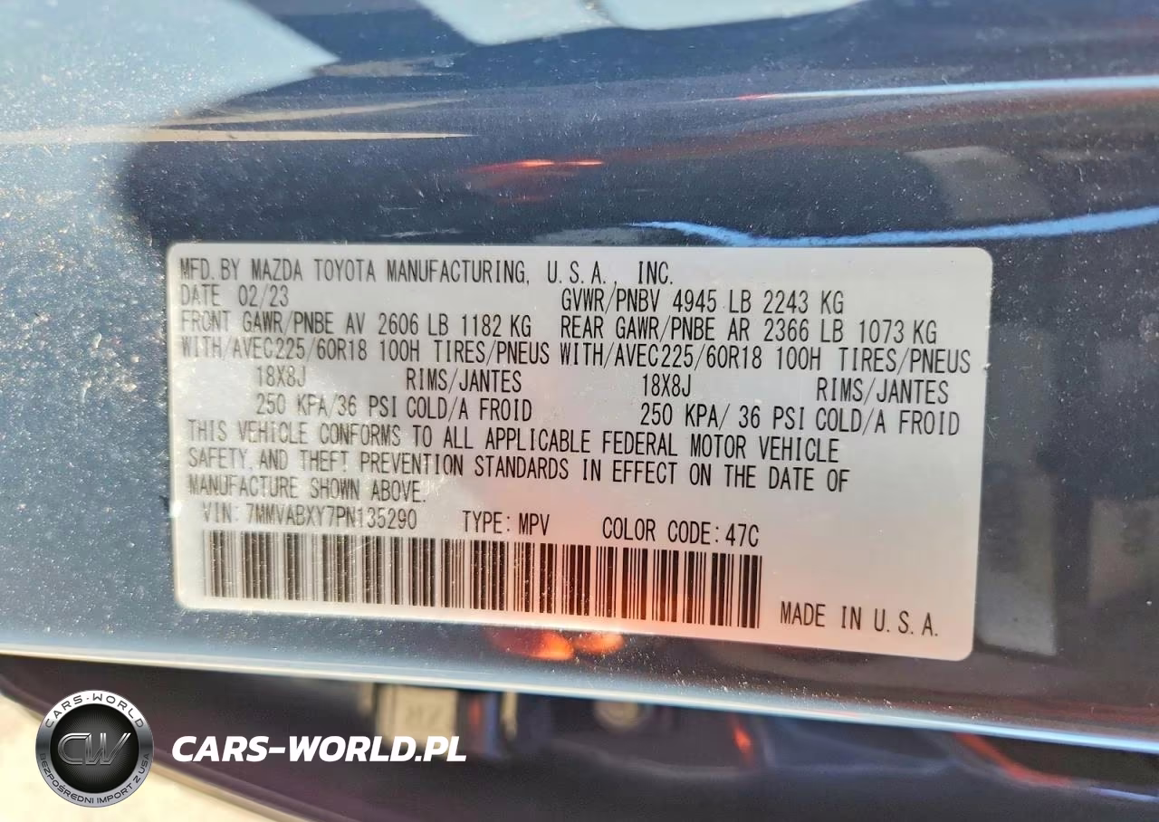 2023 Mazda Cx-50 Base VIN:7MMVABXY7PN135290 - 13