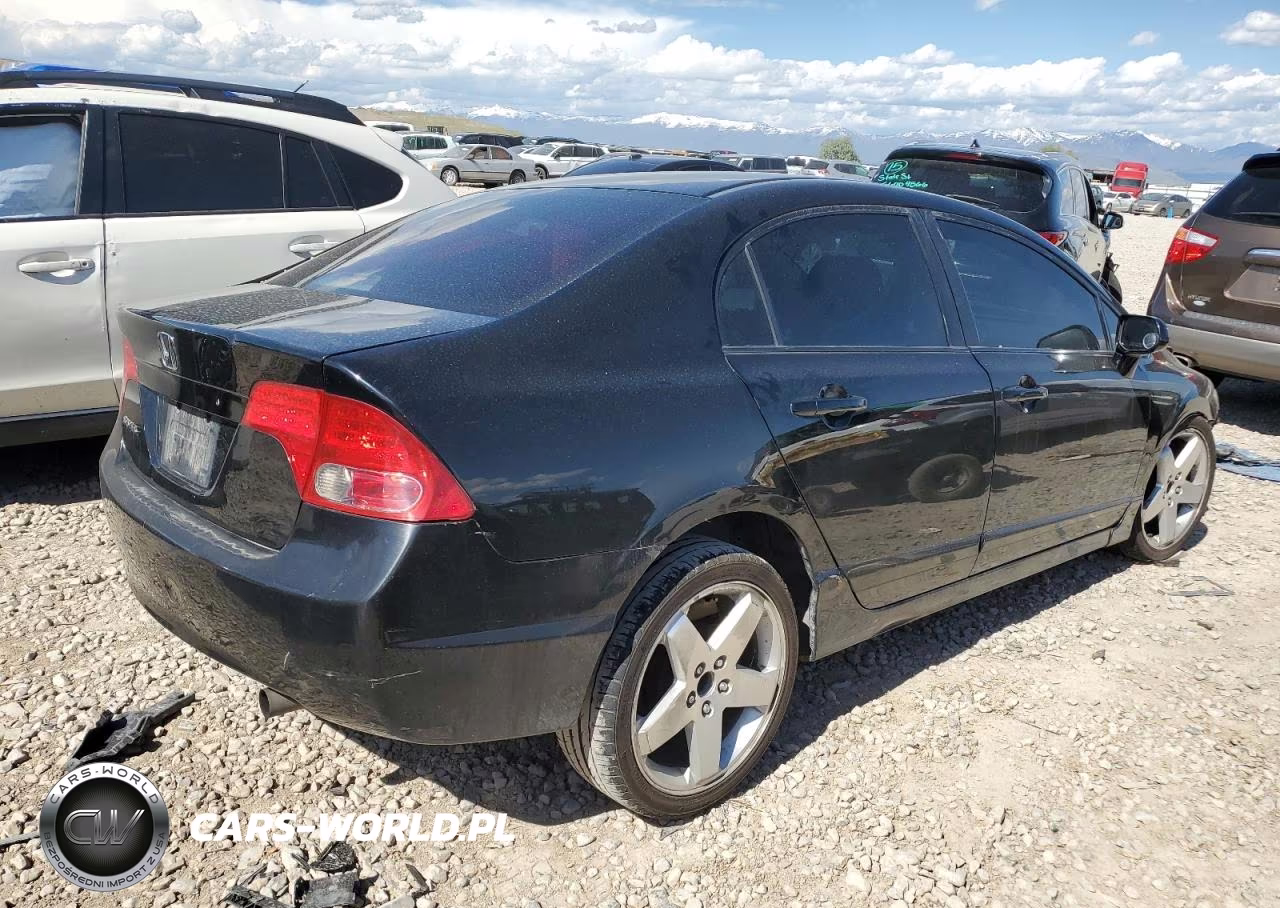 2008 Honda Civic Lx VIN:2HGFA15588H344833 - 3