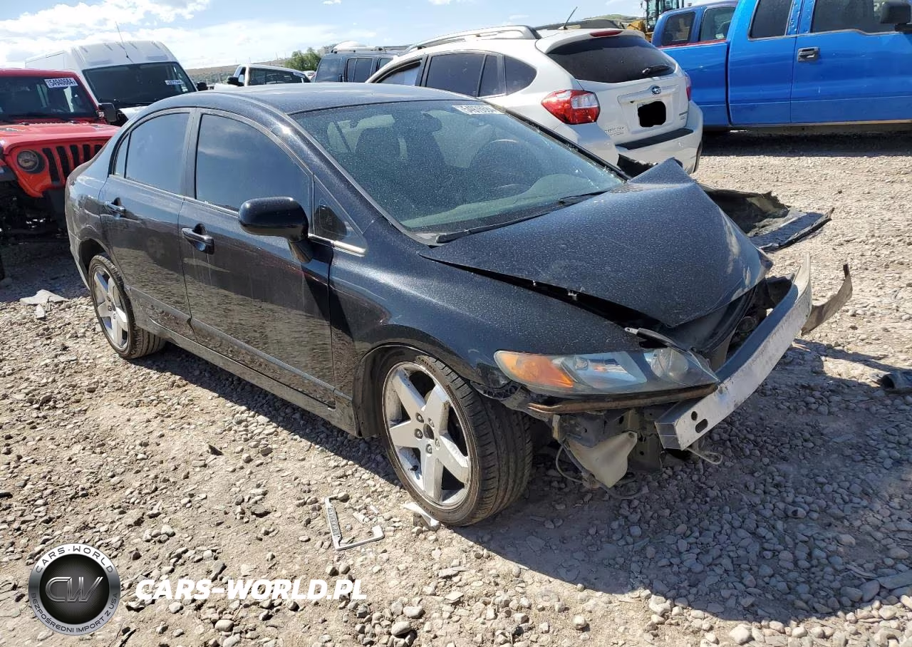 2008 Honda Civic Lx VIN:2HGFA15588H344833 - 4