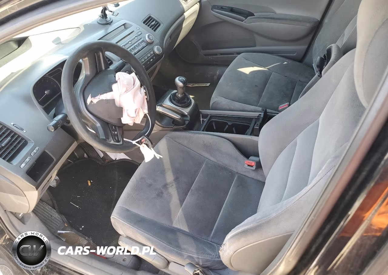 2008 Honda Civic Lx VIN:2HGFA15588H344833 - 7