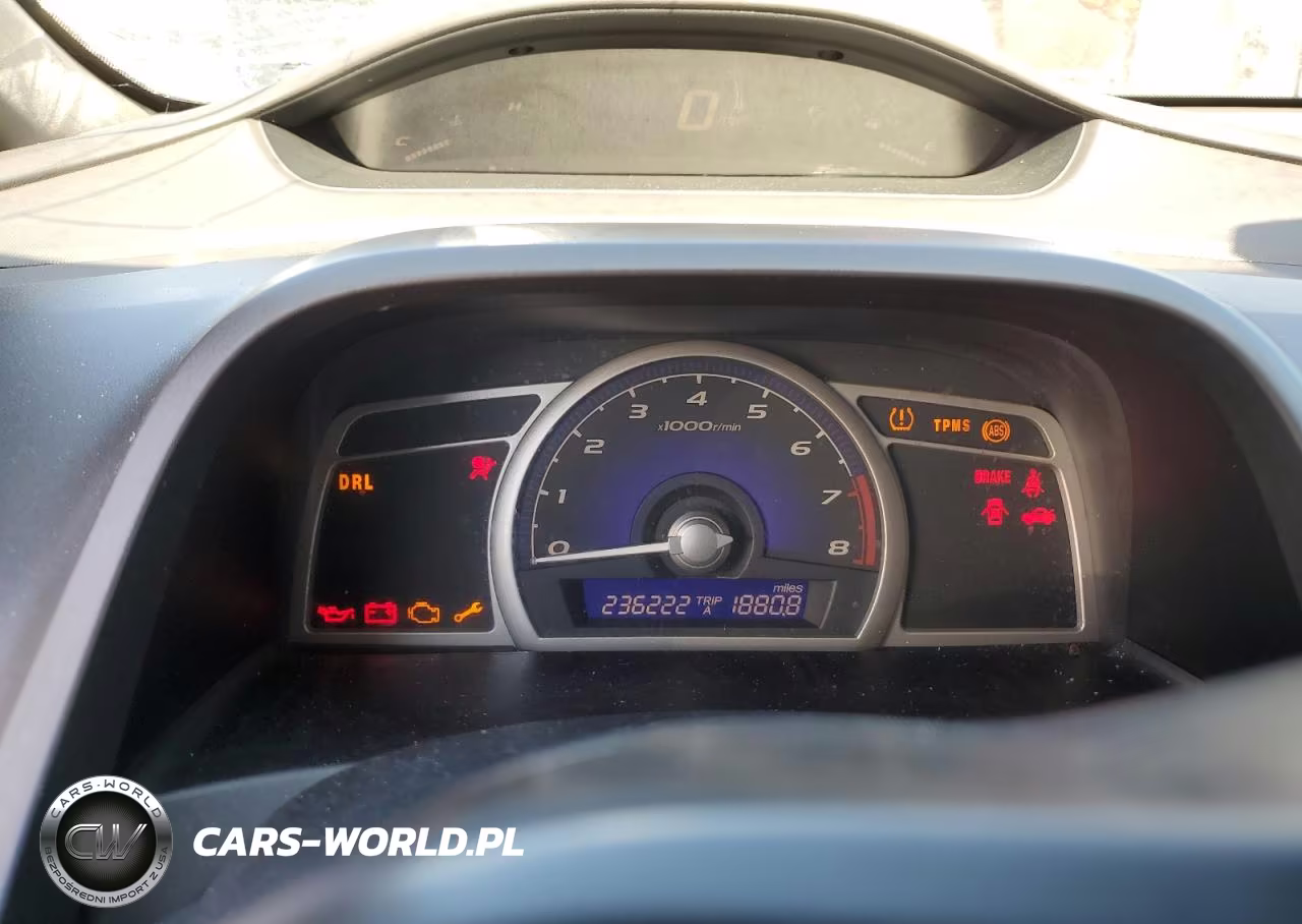 2008 Honda Civic Lx VIN:2HGFA15588H344833 - 9