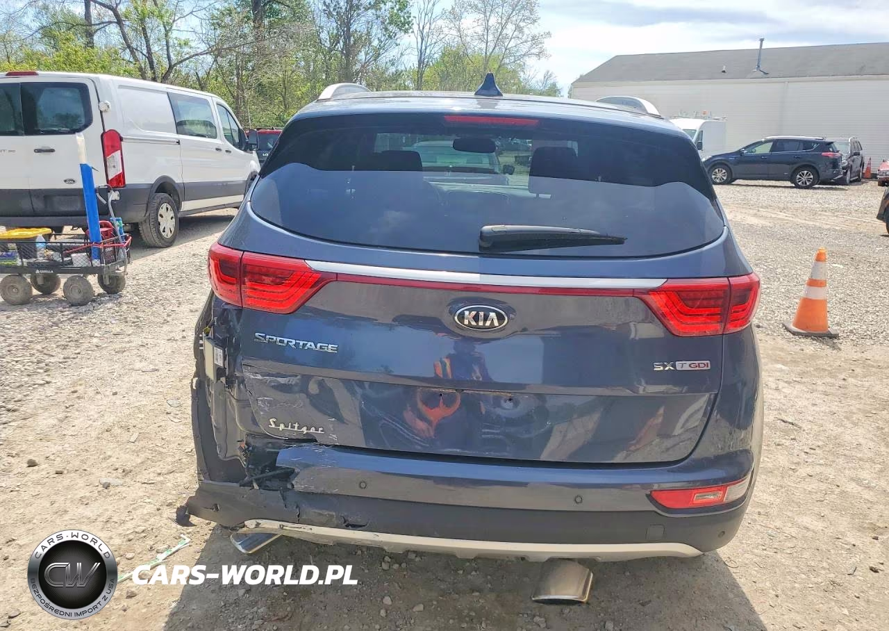 2017 Kia Sportage Sx VIN:KNDPR3A67H7067349 - 6
