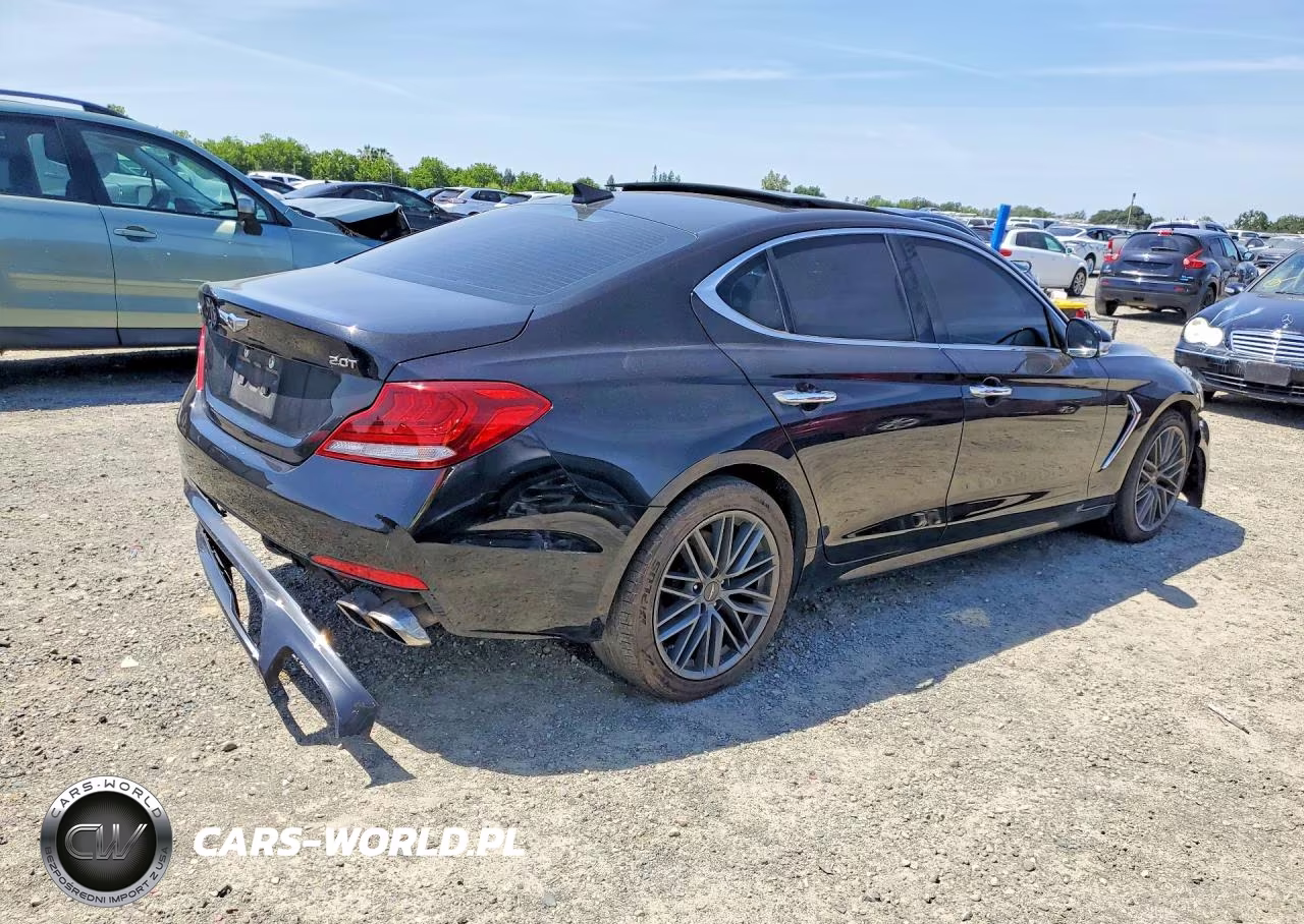 2019 Genesis G70 Elite VIN:KMTG34LA5KU040055 - 3